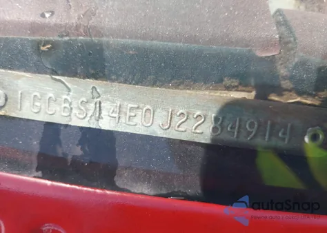 1988 Chevrolet S Truck S10 z USA, uszkodzony, nr VIN 1GCBS14E0J2284914